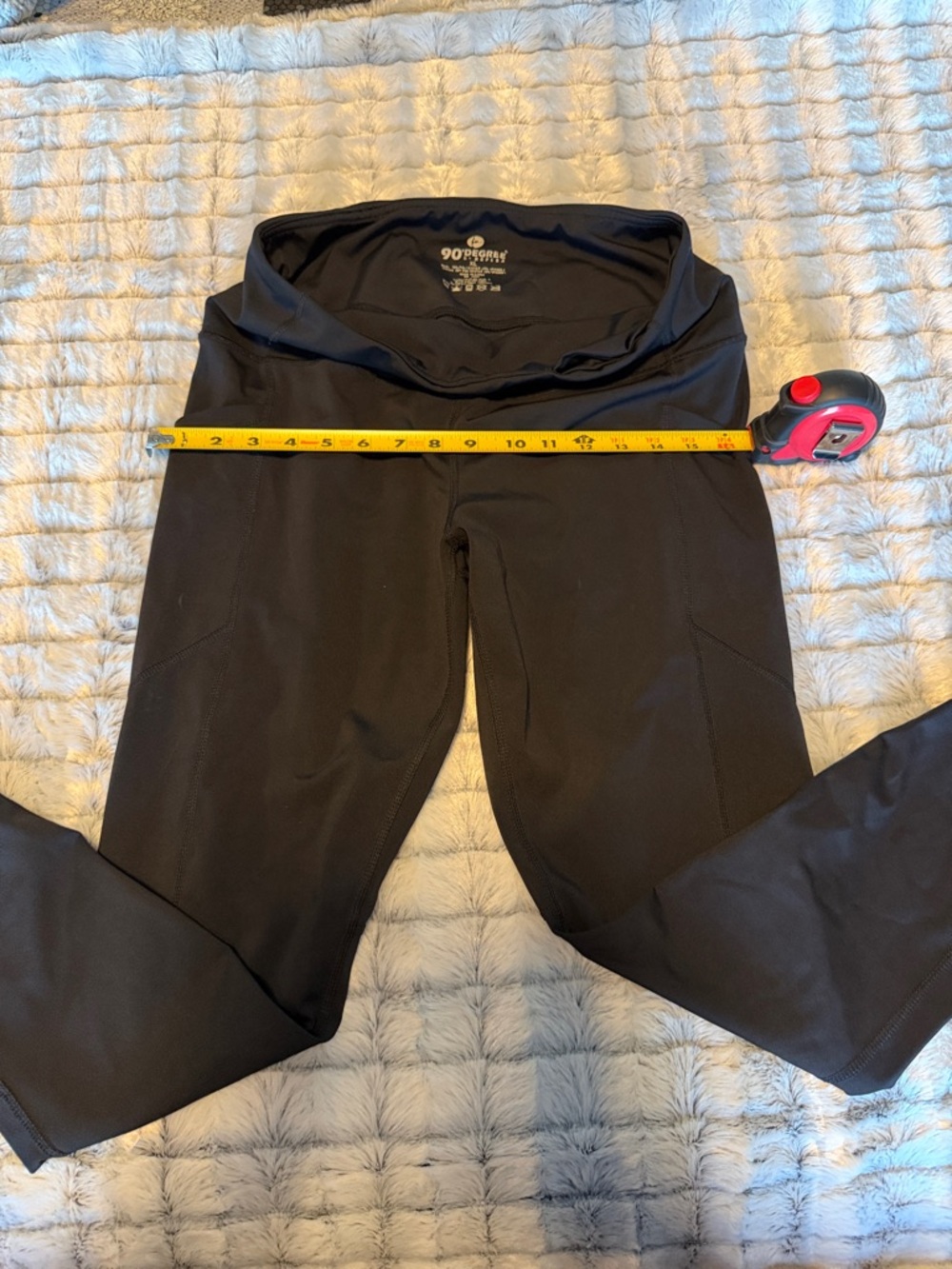 90 Degree By Reflex Black Women's Performance Leggings